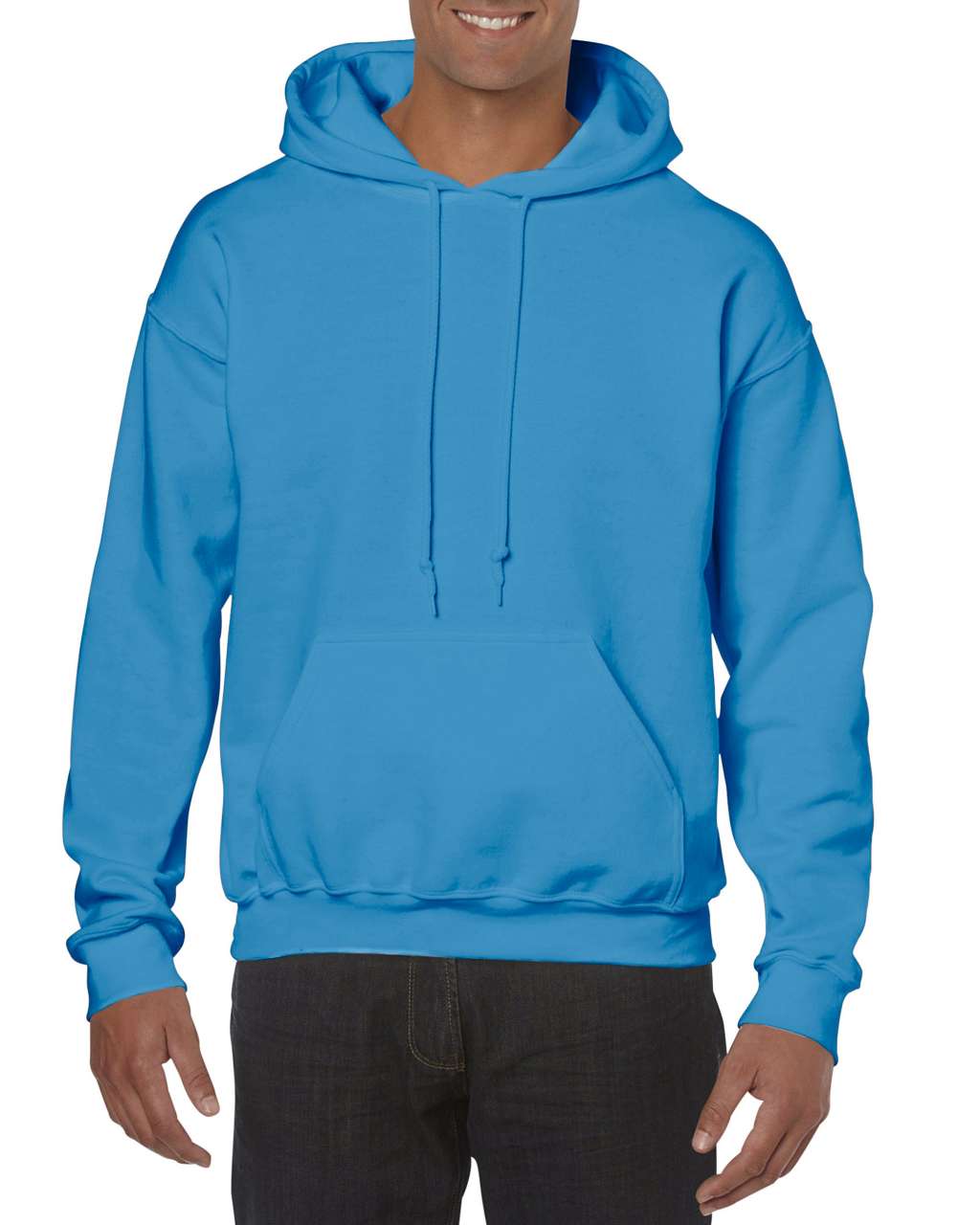 Gildan Heavy Blend™ Adult Hooded Sweatshirt - modrá