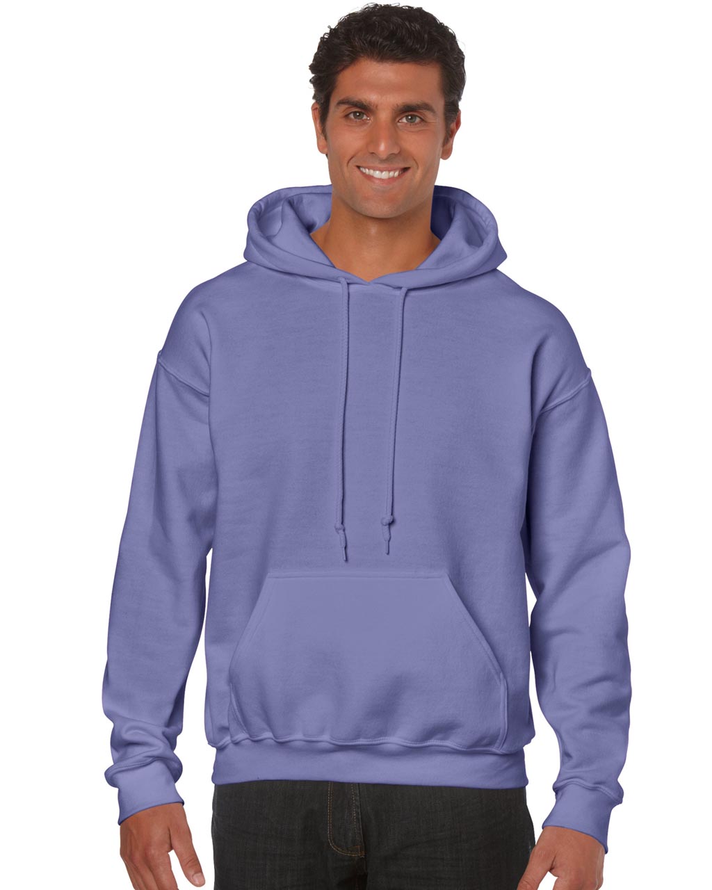 Gildan Heavy Blend™ Adult Hooded Sweatshirt mikina - fialová