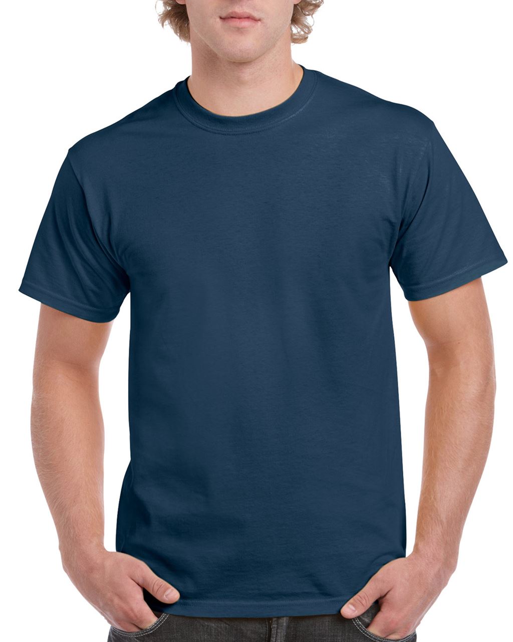 Gildan Ultra Cotton™ Adult T-shirt - modrá