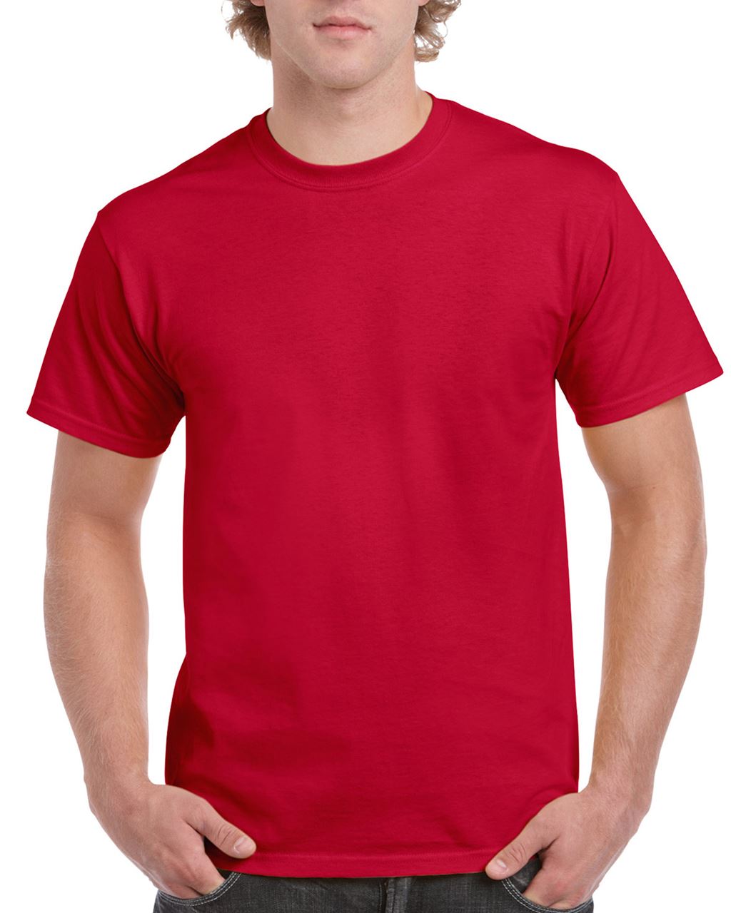 Gildan Ultra Cotton™ Adult T-shirt - Gildan Ultra Cotton™ Adult T-shirt - Cherry Red