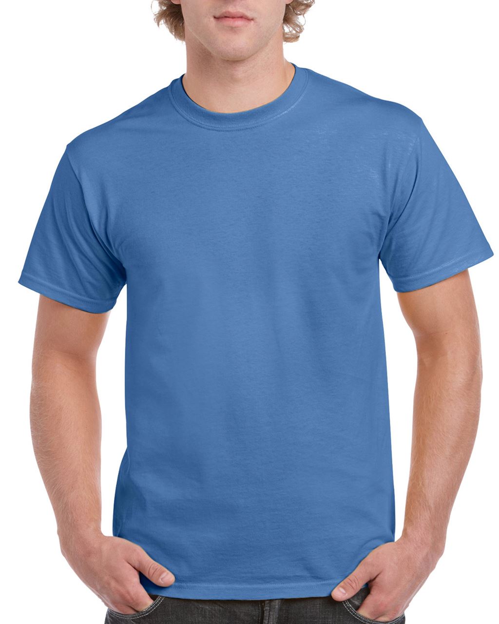 Gildan Ultra Cotton™ Adult T-shirt - modrá