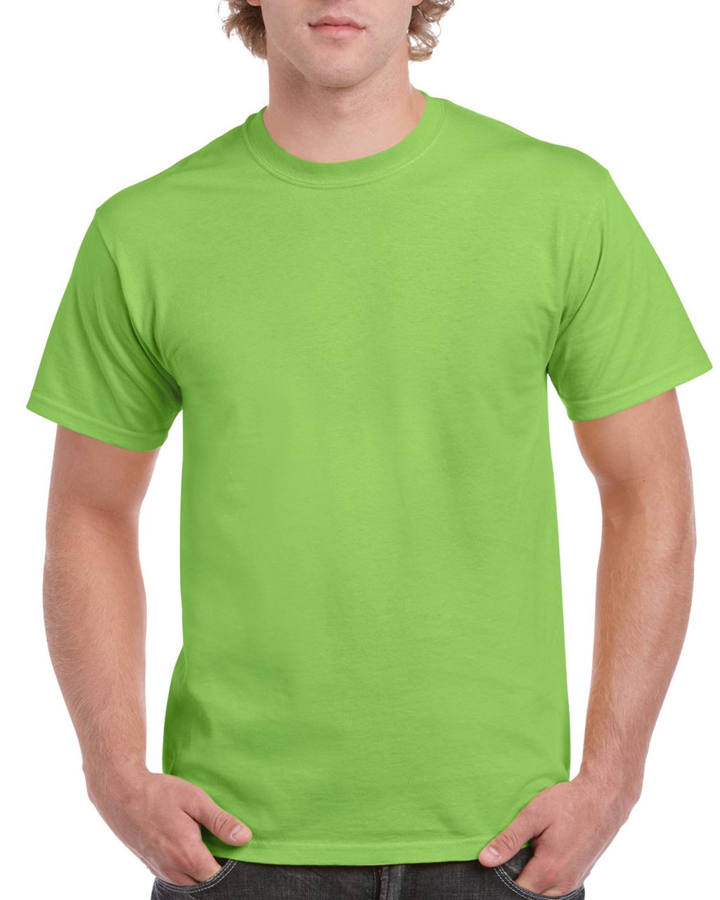 Gildan Ultra Cotton™ Adult T-shirt - Gildan Ultra Cotton™ Adult T-shirt - Lime