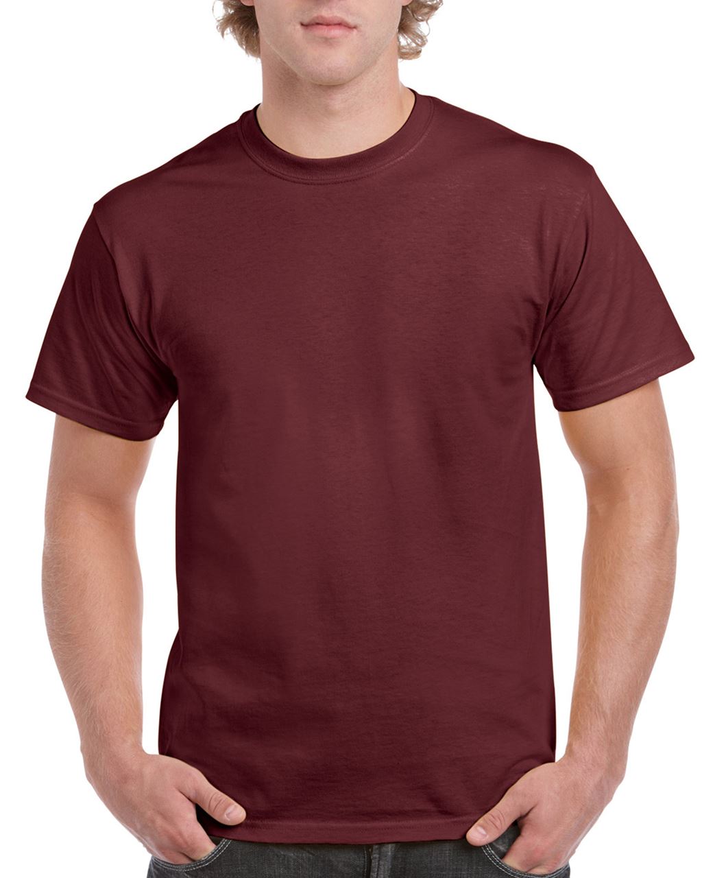 Gildan Ultra Cotton™ Adult T-shirt - Gildan Ultra Cotton™ Adult T-shirt - Maroon
