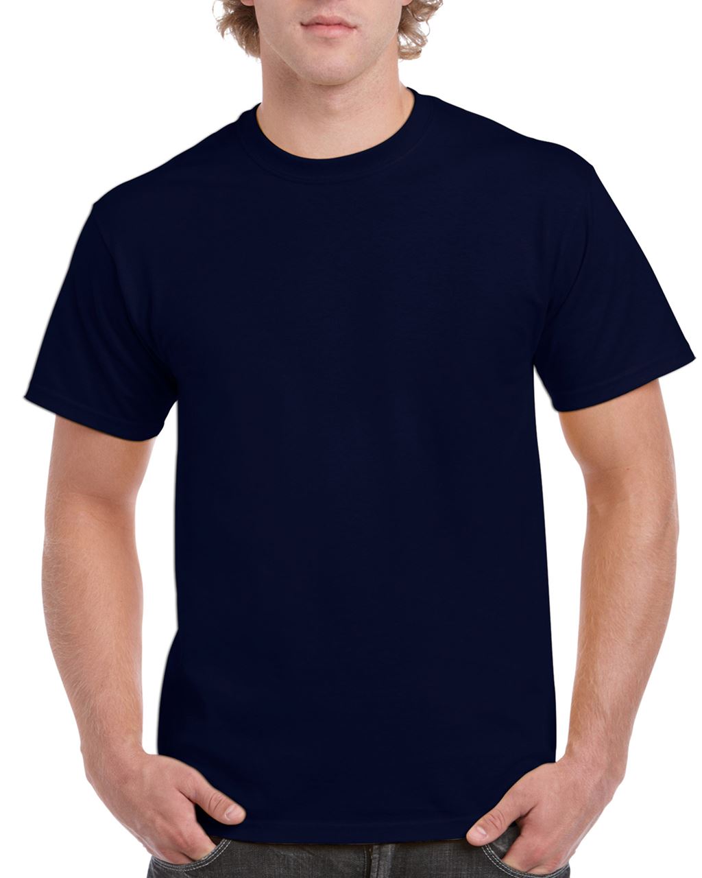 Gildan Ultra Cotton™ Adult T-shirt - modrá