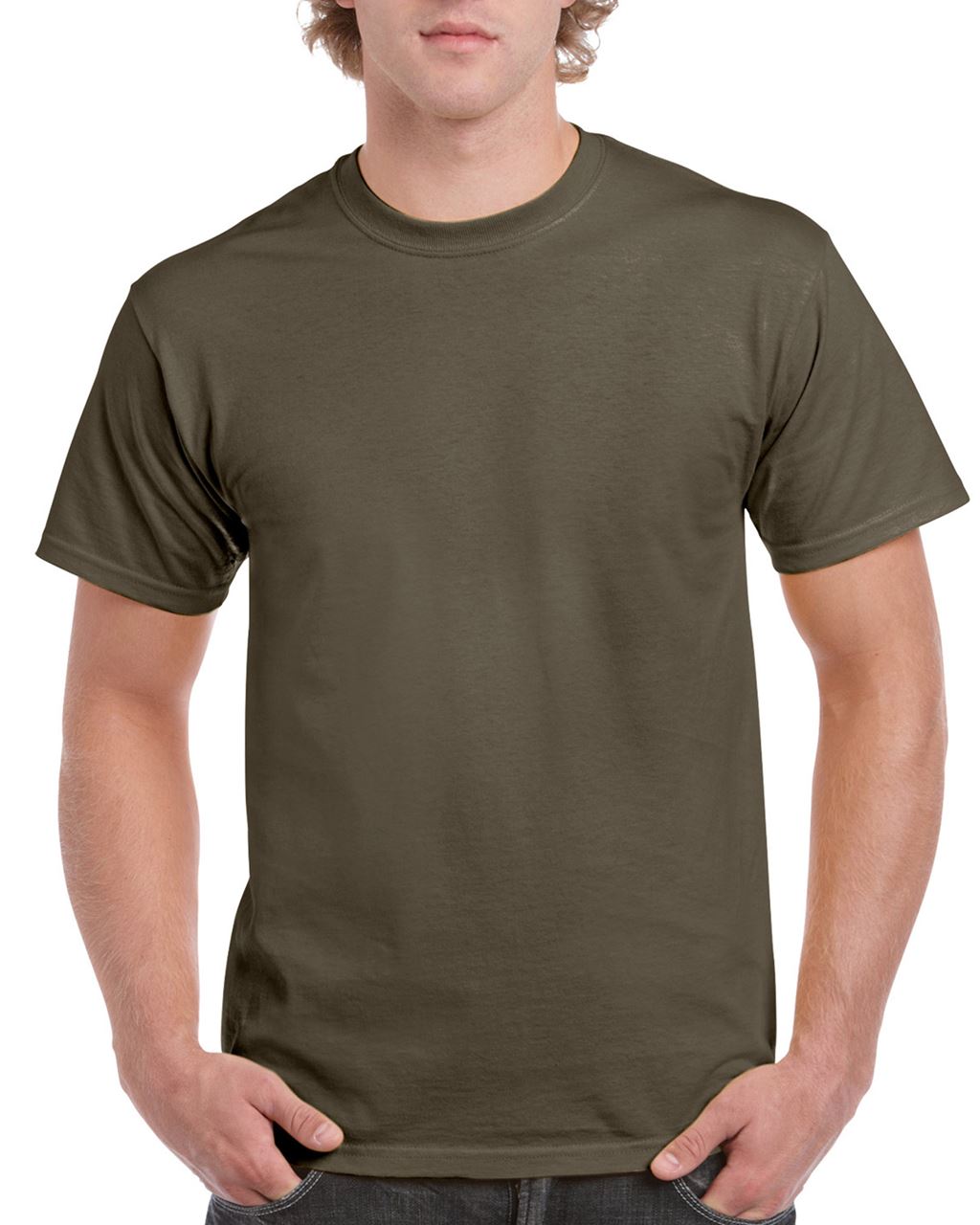Gildan Ultra Cotton™ Adult T-shirt - Gildan Ultra Cotton™ Adult T-shirt - Olive