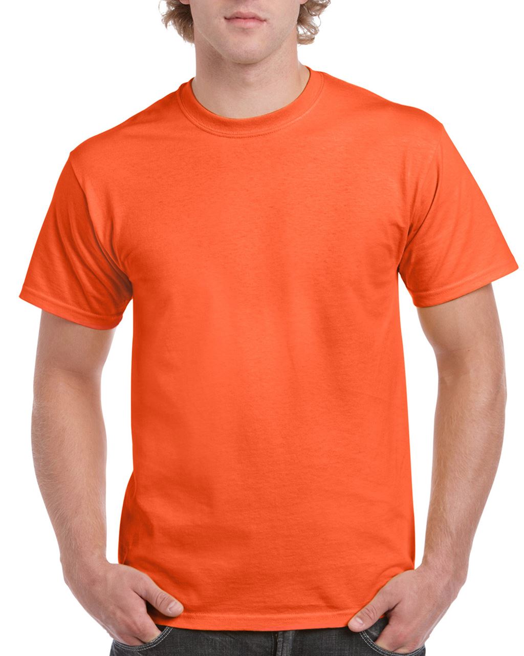 Gildan Ultra Cotton™ Adult T-shirt - oranžová