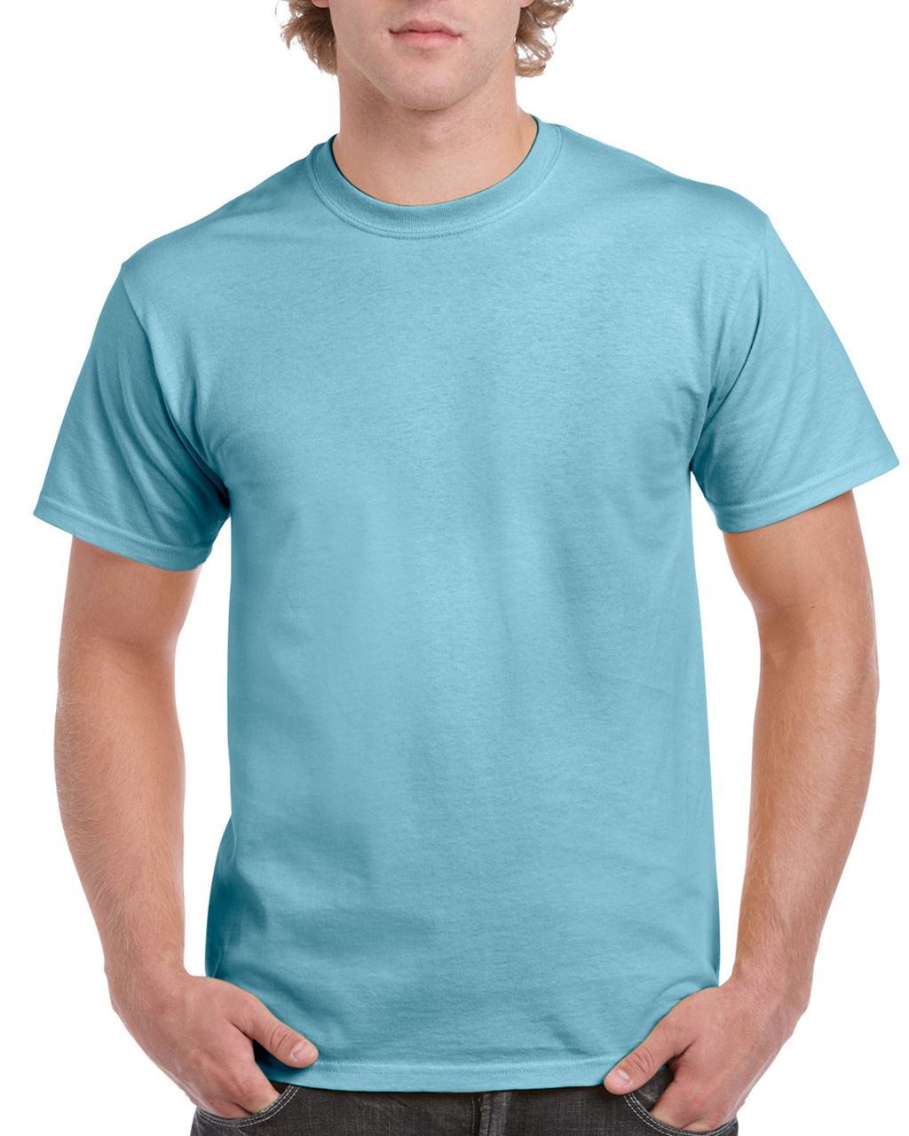 Gildan Ultra Cotton™ Adult T-shirt - modrá