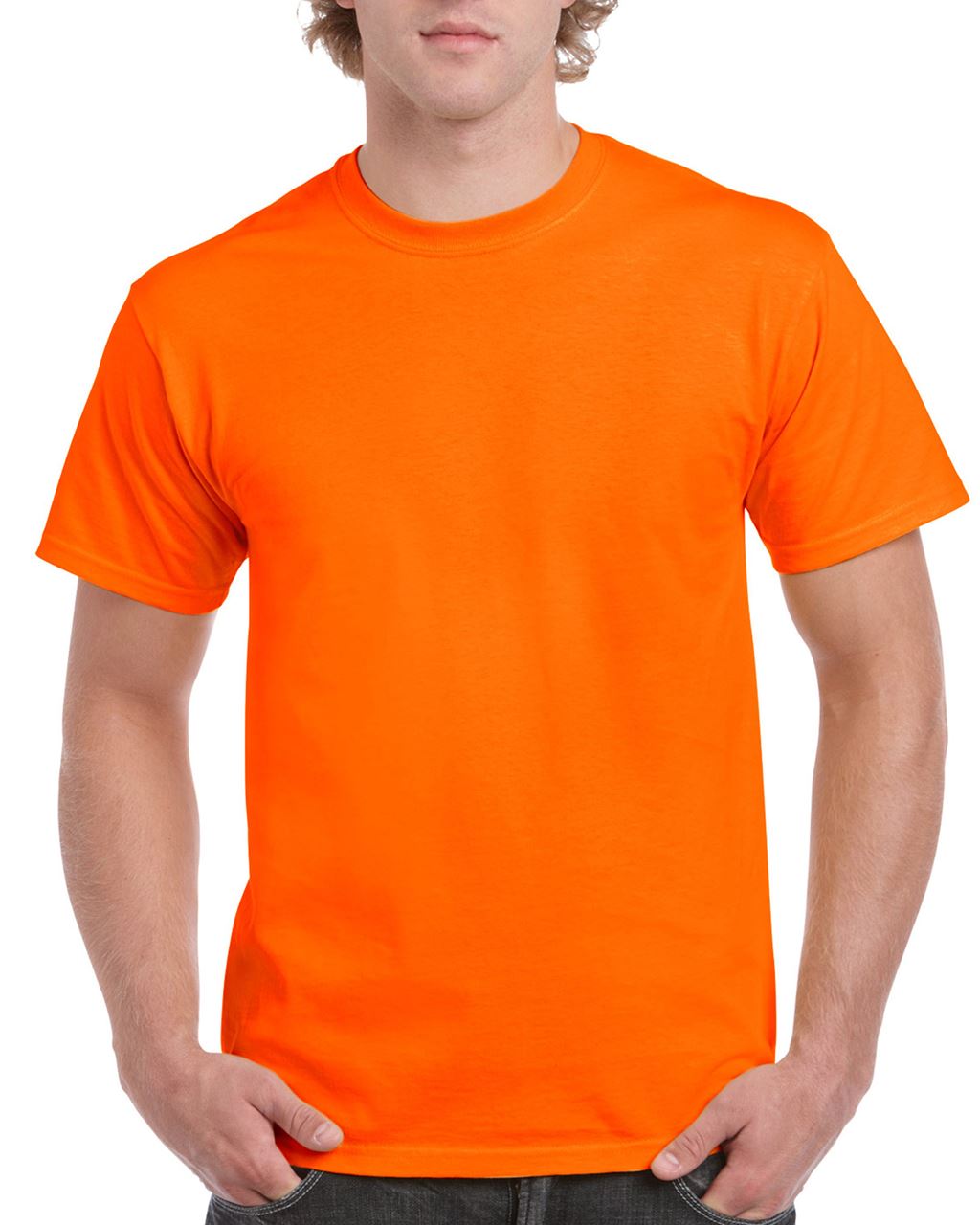 Gildan Ultra Cotton™ Adult T-shirt - oranžová