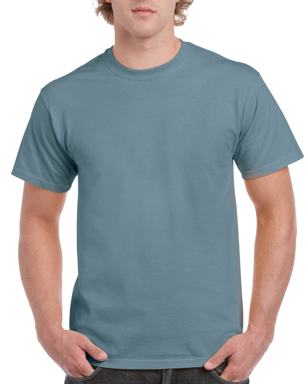 Gildan Ultra Cotton™ Adult T-shirt - modrá