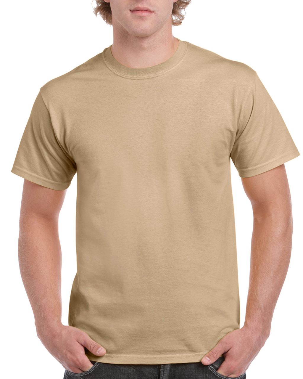 Gildan Ultra Cotton™ Adult T-shirt - hnedá
