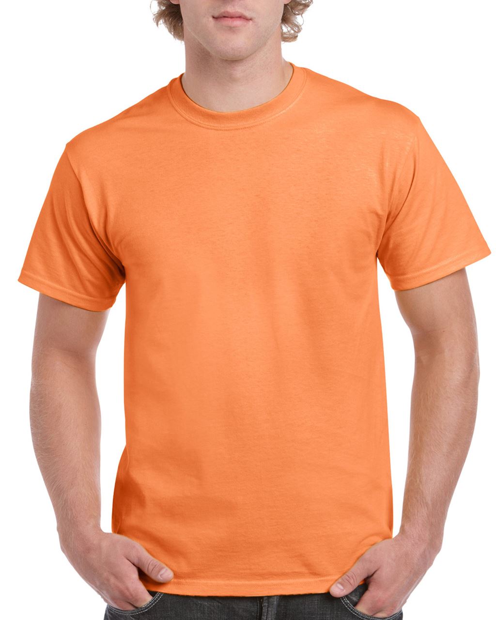 Gildan Ultra Cotton™ Adult T-shirt - Gildan Ultra Cotton™ Adult T-shirt - Tangerine