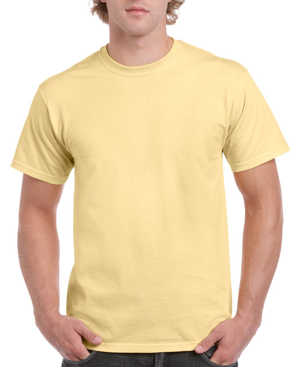 Gildan Ultra Cotton™ Adult T-shirt - žlutá