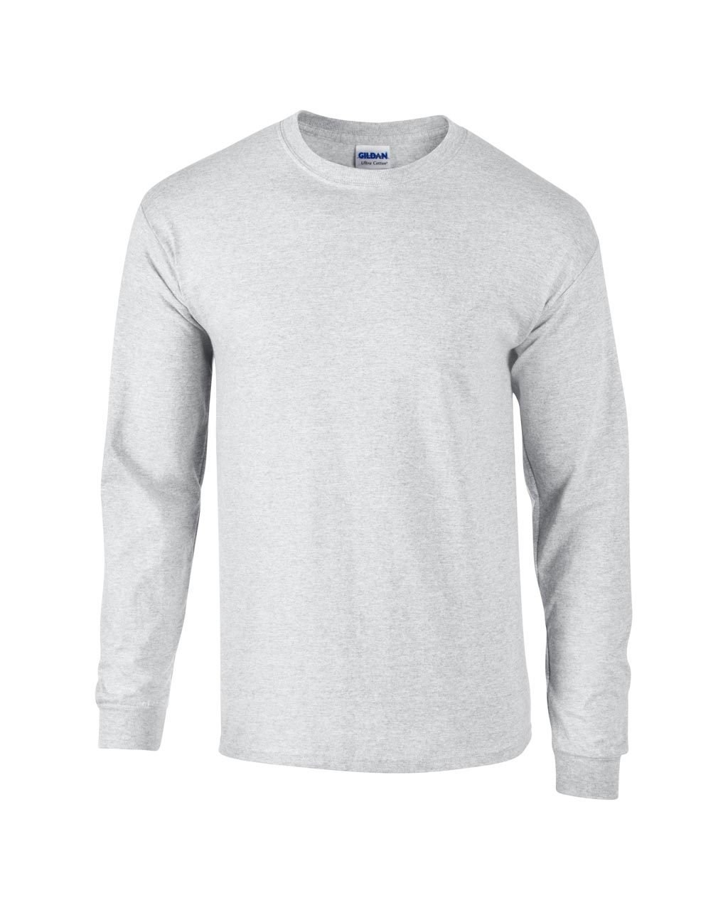 Gildan Ultra Cotton™ Adult Long Sleeve T-shirt - Gildan Ultra Cotton™ Adult Long Sleeve T-shirt - Ash Grey