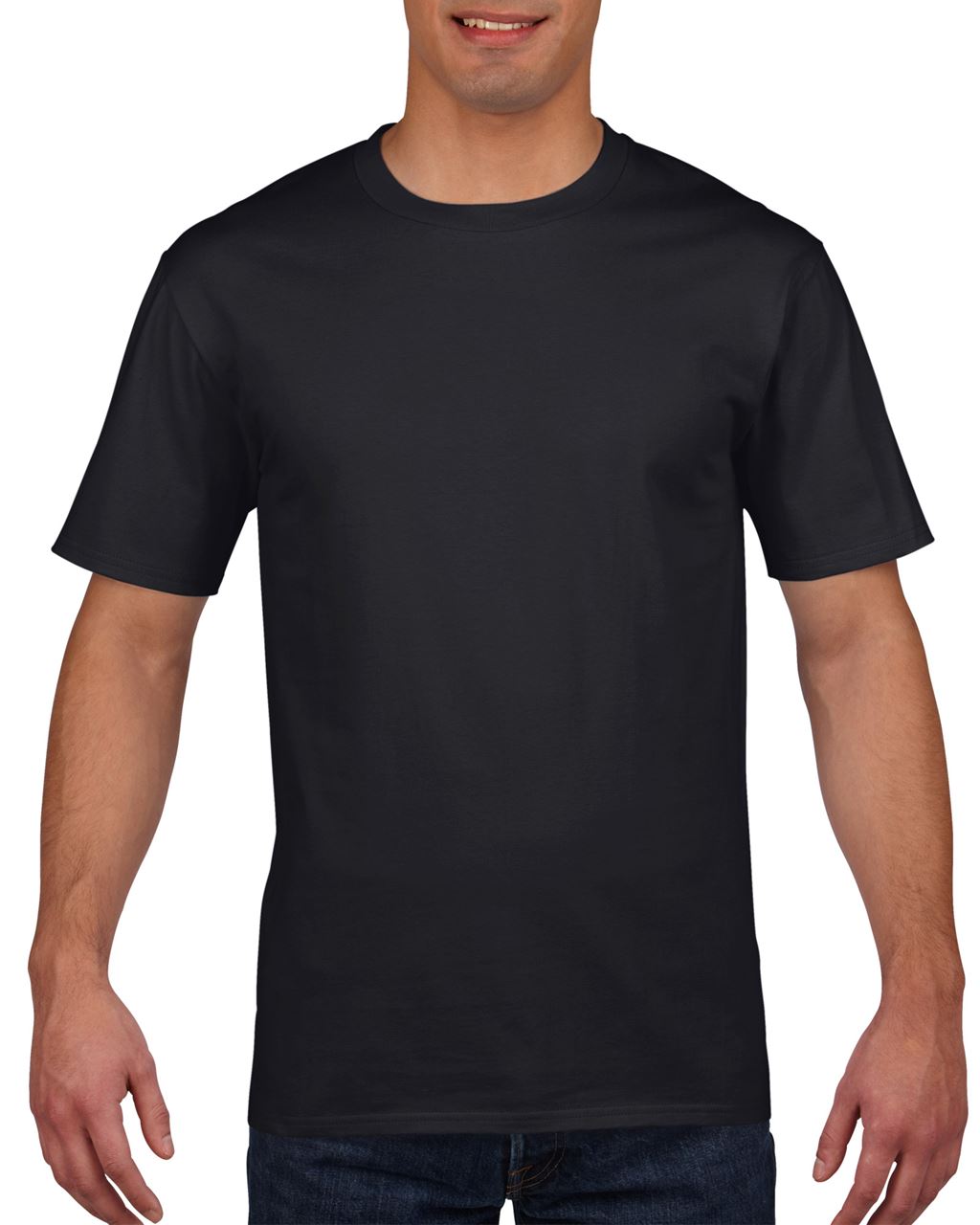 Gildan Premium Cotton® Adult T-shirt - čierna