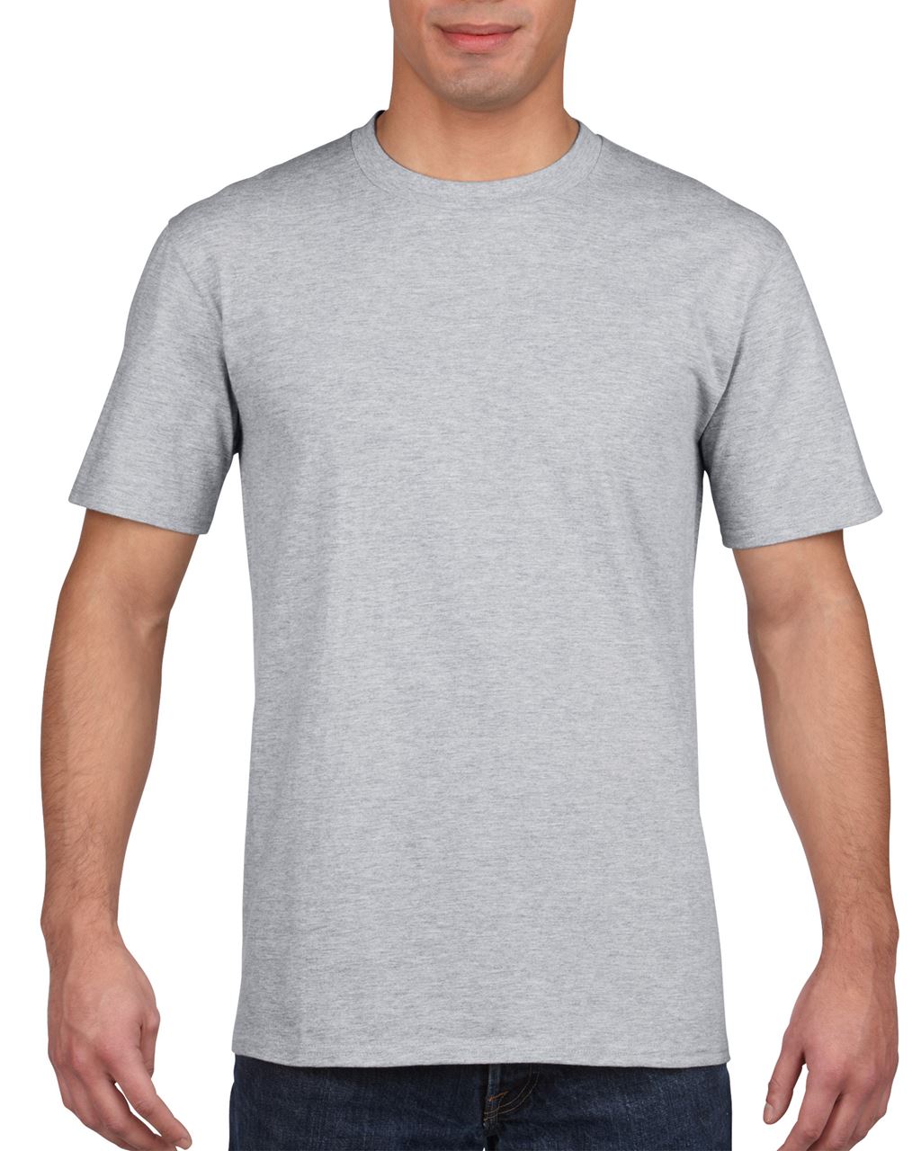 Gildan Premium Cotton® Adult T-shirt - Gildan Premium Cotton® Adult T-shirt - Sport Grey