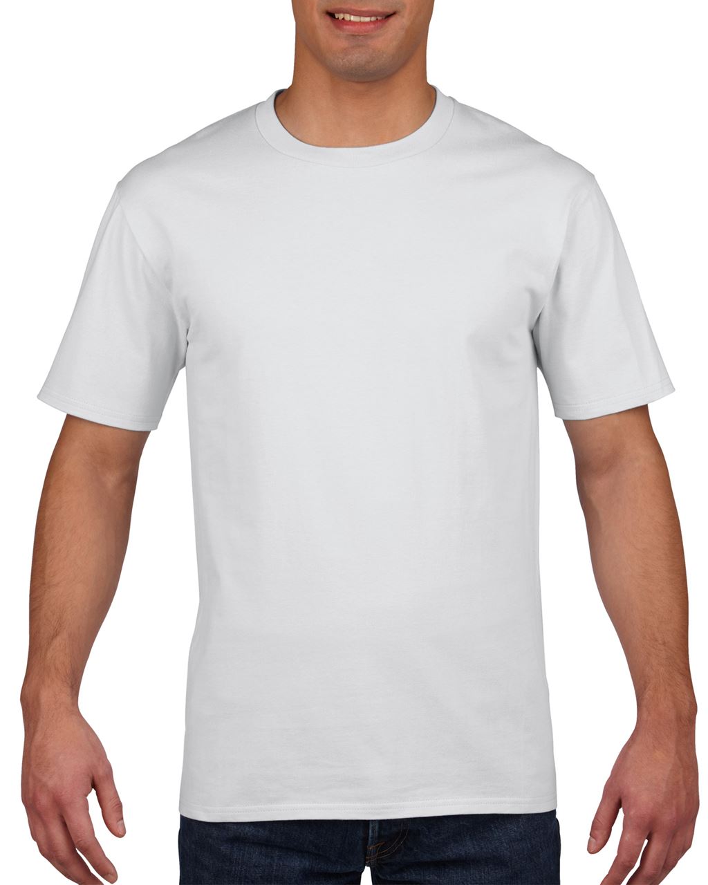 Gildan Premium Cotton® Adult T-shirt - bílá