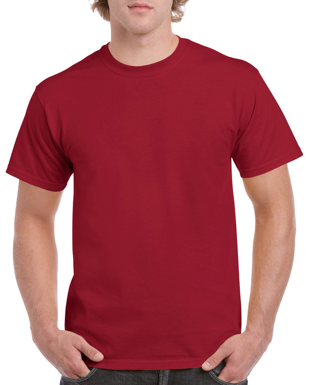 Gildan Heavy Cotton™ Adult T-shirt - Gildan Heavy Cotton™ Adult T-shirt - Cardinal Red