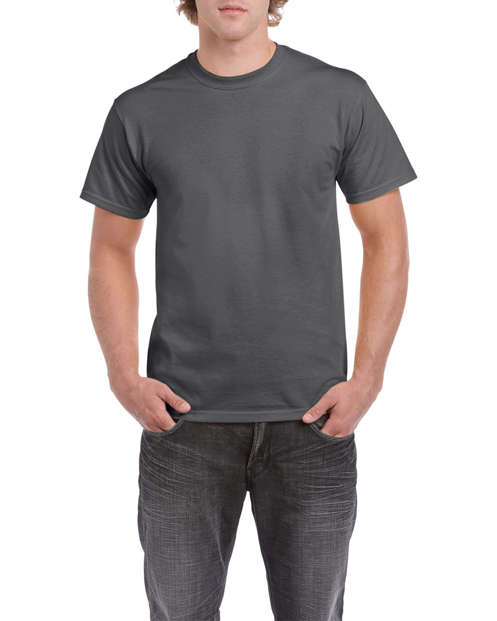 Gildan Heavy Cotton™ Adult T-shirt - Gildan Heavy Cotton™ Adult T-shirt - Dark Heather