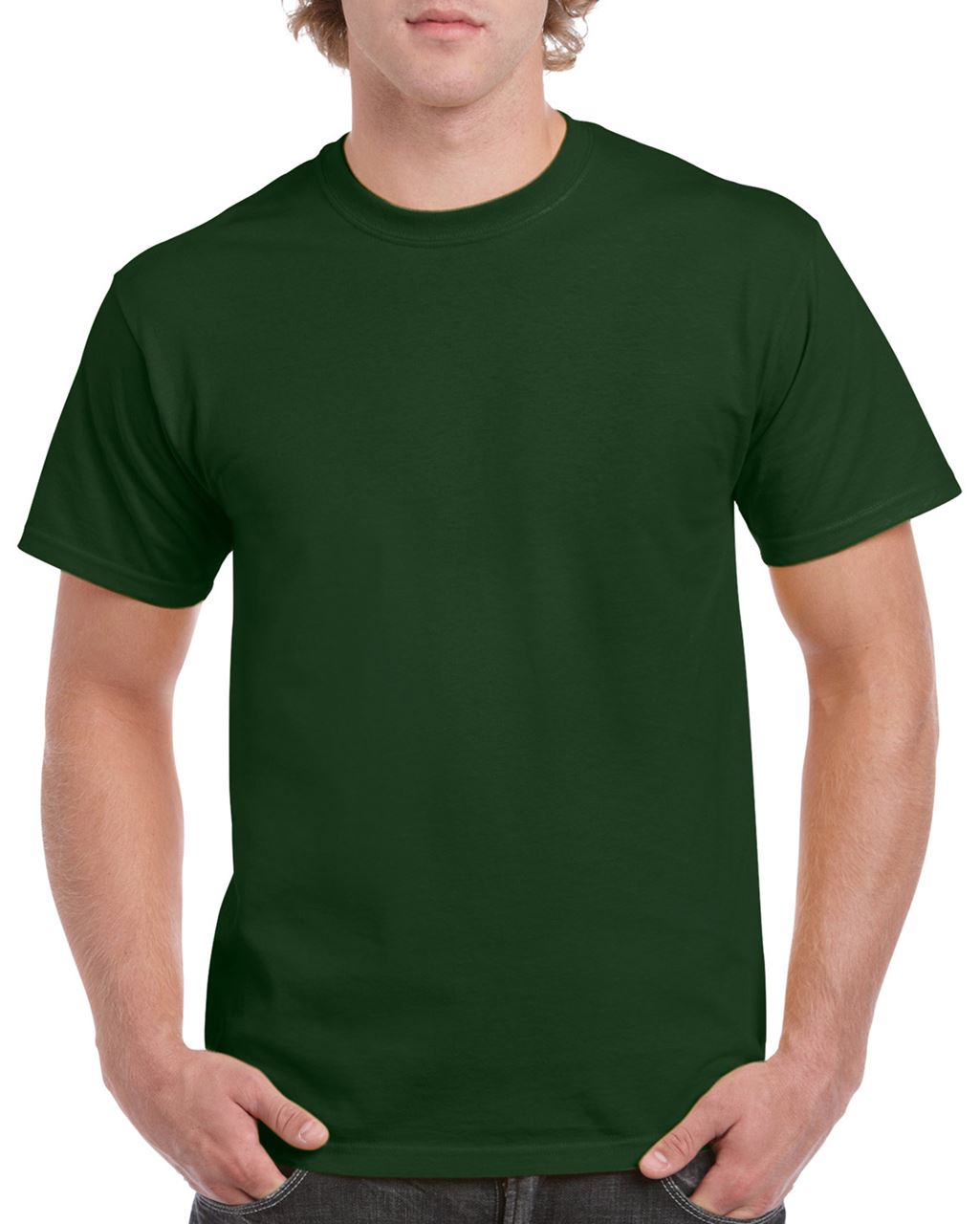 Gildan Heavy Cotton™ Adult T-shirt - Gildan Heavy Cotton™ Adult T-shirt - Forest Green
