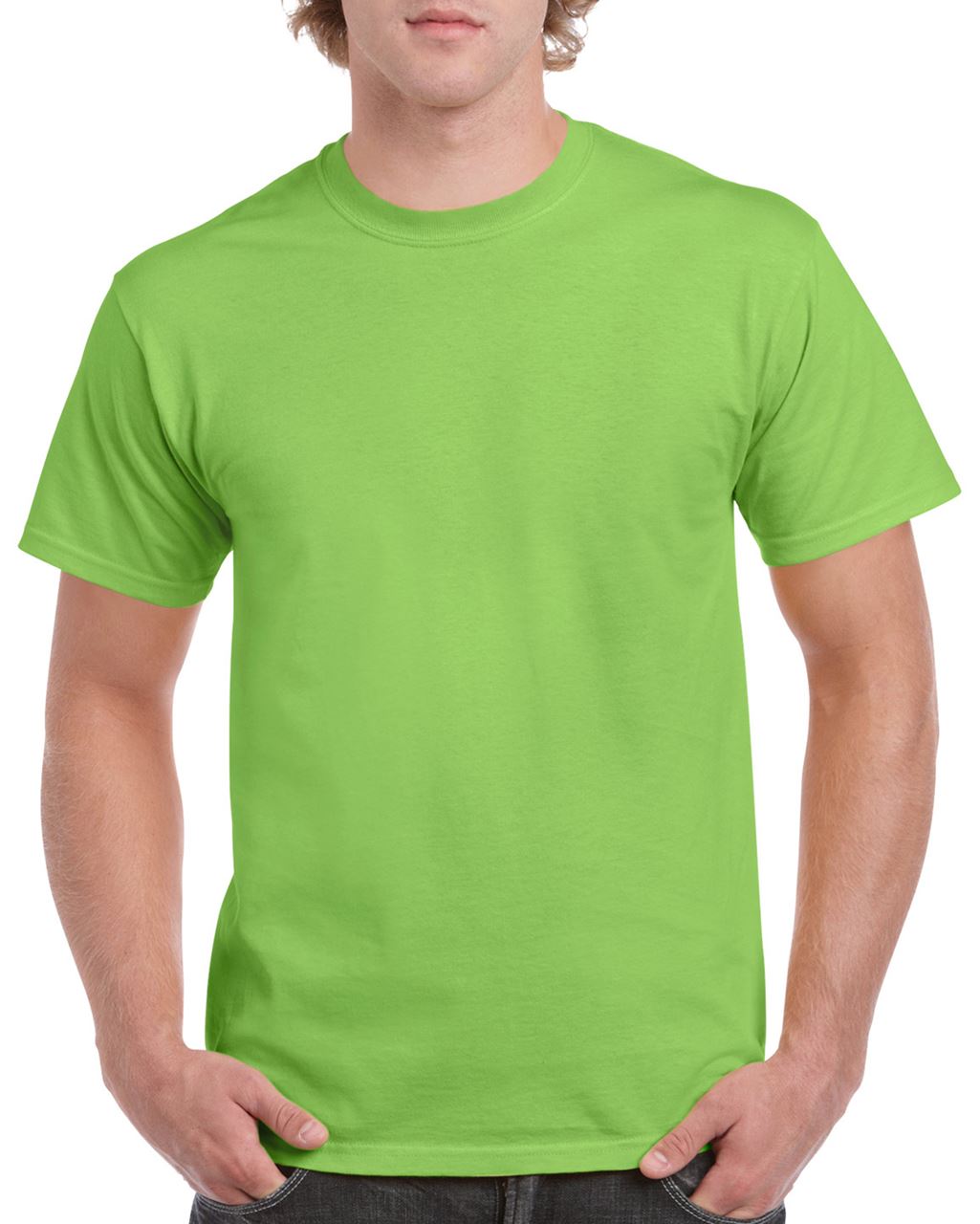 Gildan Heavy Cotton™ Adult T-shirt - Gildan Heavy Cotton™ Adult T-shirt - Lime