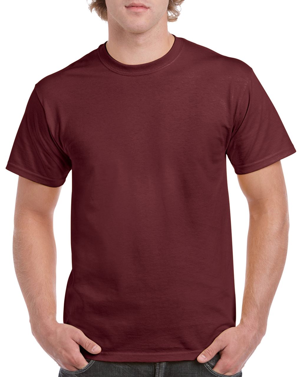 Gildan Heavy Cotton™ Adult T-shirt - Gildan Heavy Cotton™ Adult T-shirt - Maroon
