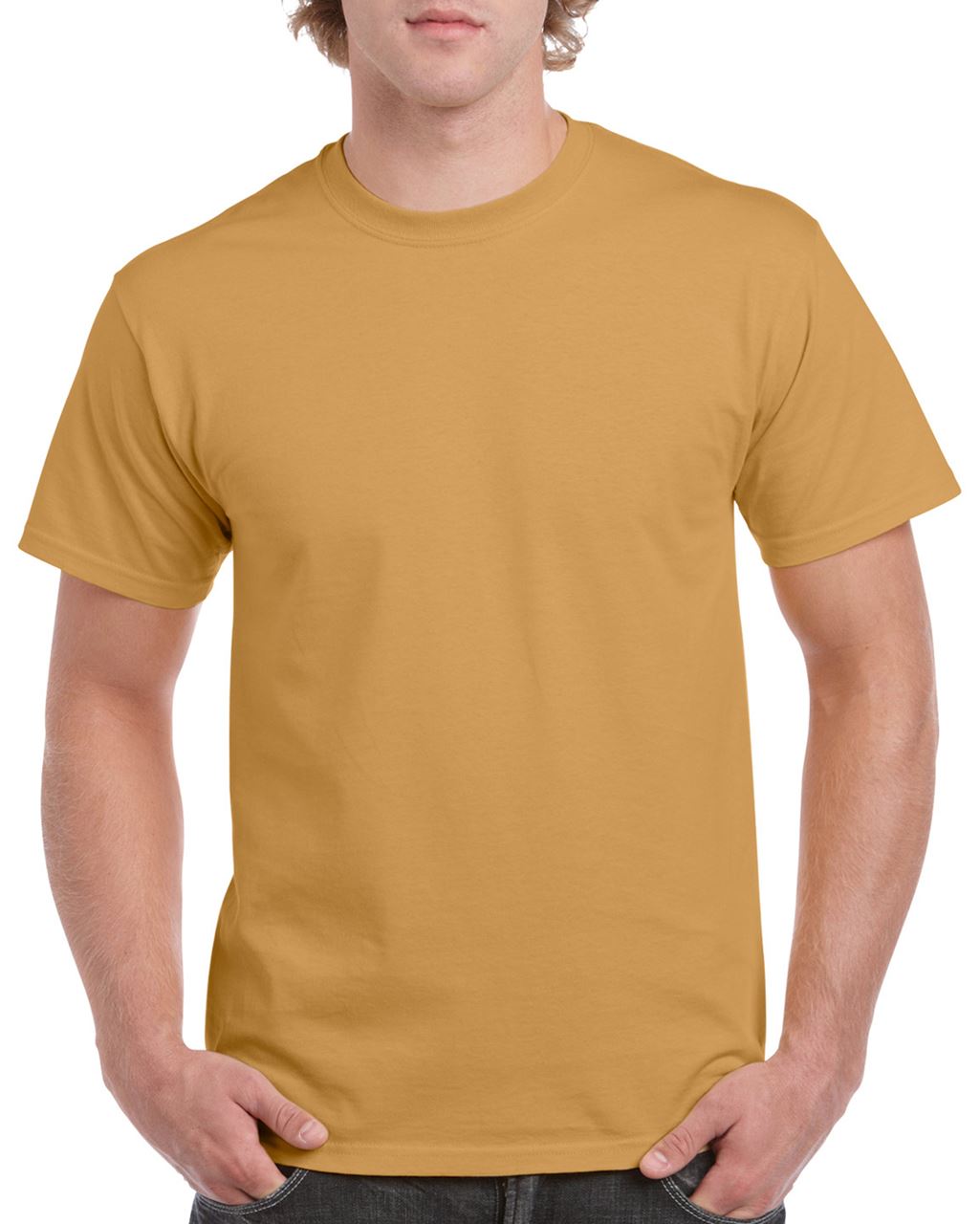 Gildan Heavy Cotton™ Adult T-shirt - hnedá