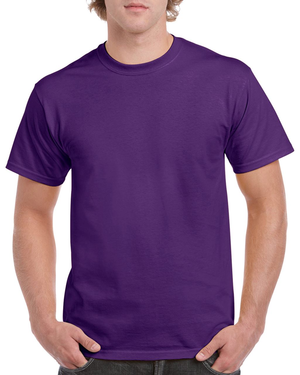 Gildan Heavy Cotton™ Adult T-shirt - Gildan Heavy Cotton™ Adult T-shirt - Purple
