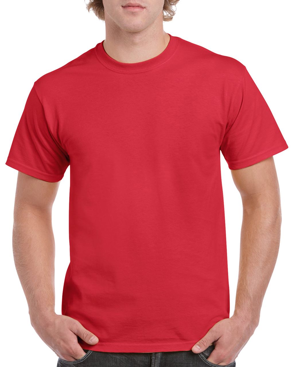 Gildan Heavy Cotton™ Adult T-shirt - červená