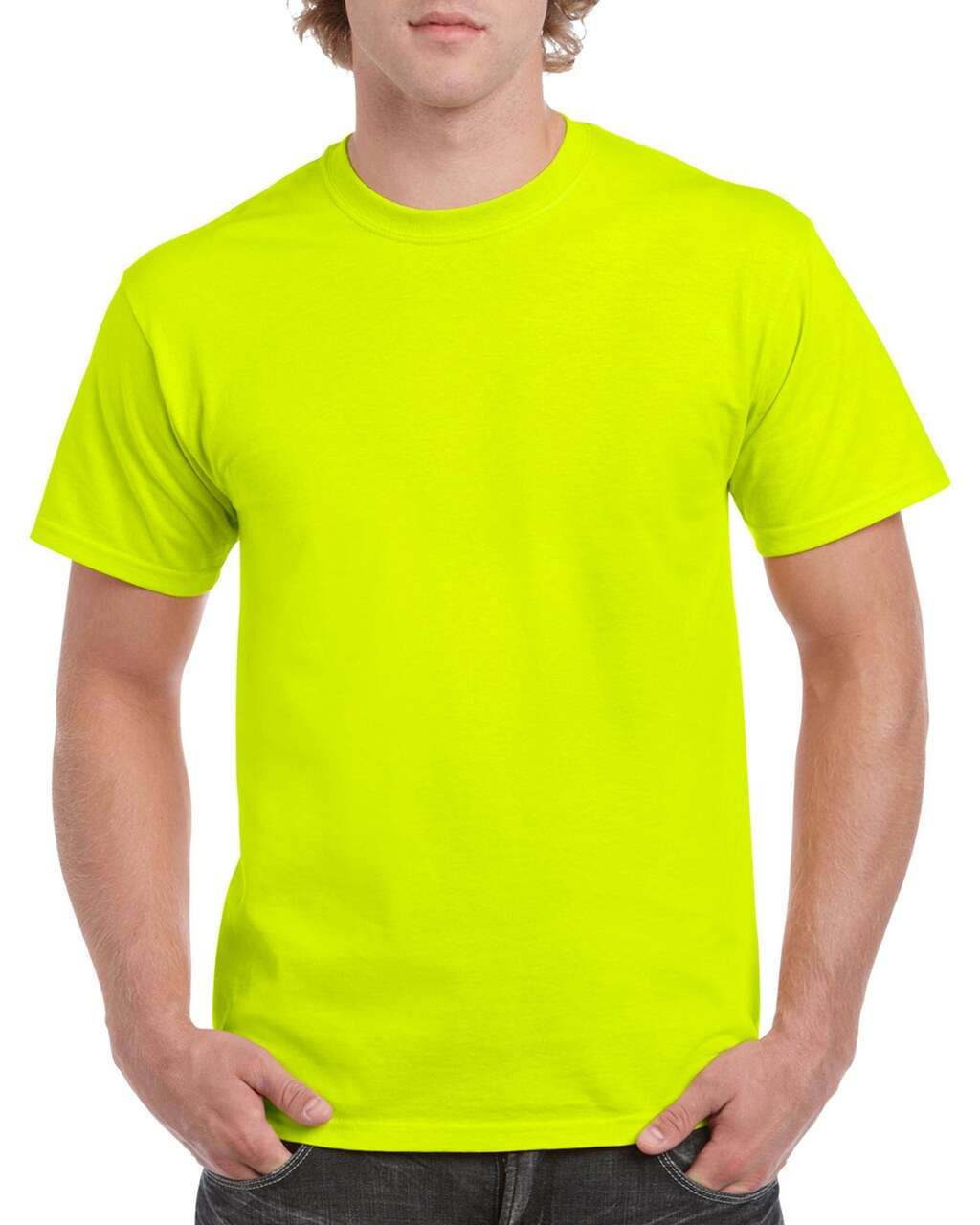 Gildan Heavy Cotton™ Adult T-shirt - žlutá