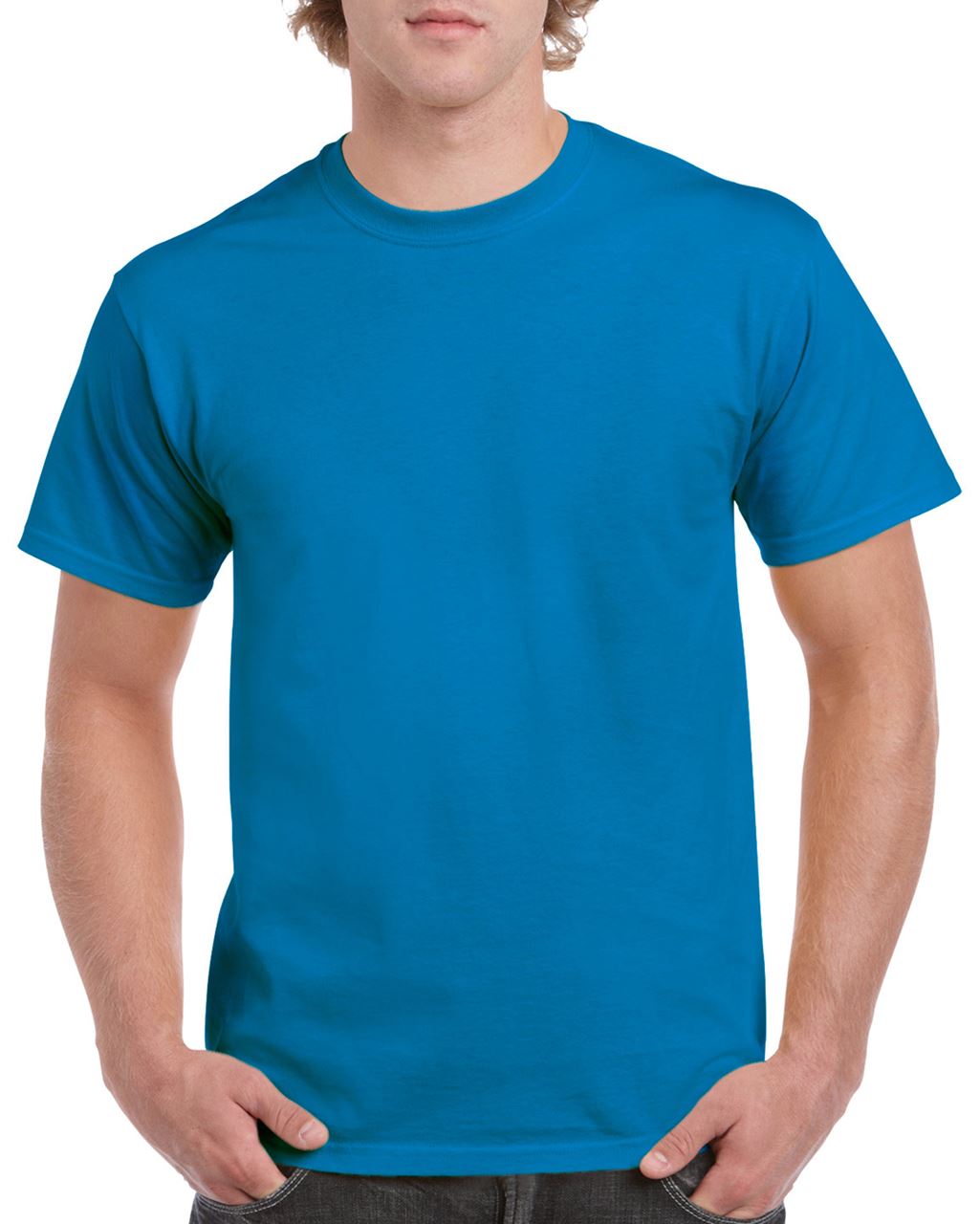 Gildan Heavy Cotton™ Adult T-shirt - Gildan Heavy Cotton™ Adult T-shirt - Sapphire