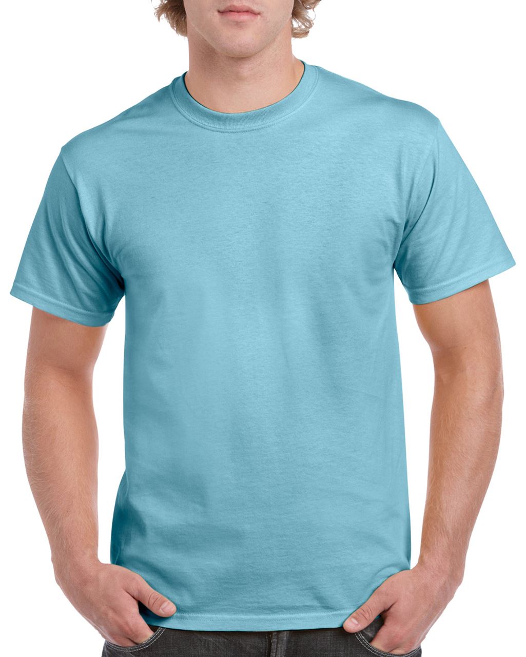 Gildan Heavy Cotton™ Adult T-shirt - modrá