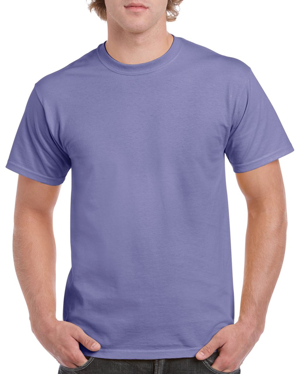 Gildan Heavy Cotton™ Adult T-shirt - Gildan Heavy Cotton™ Adult T-shirt - Violet