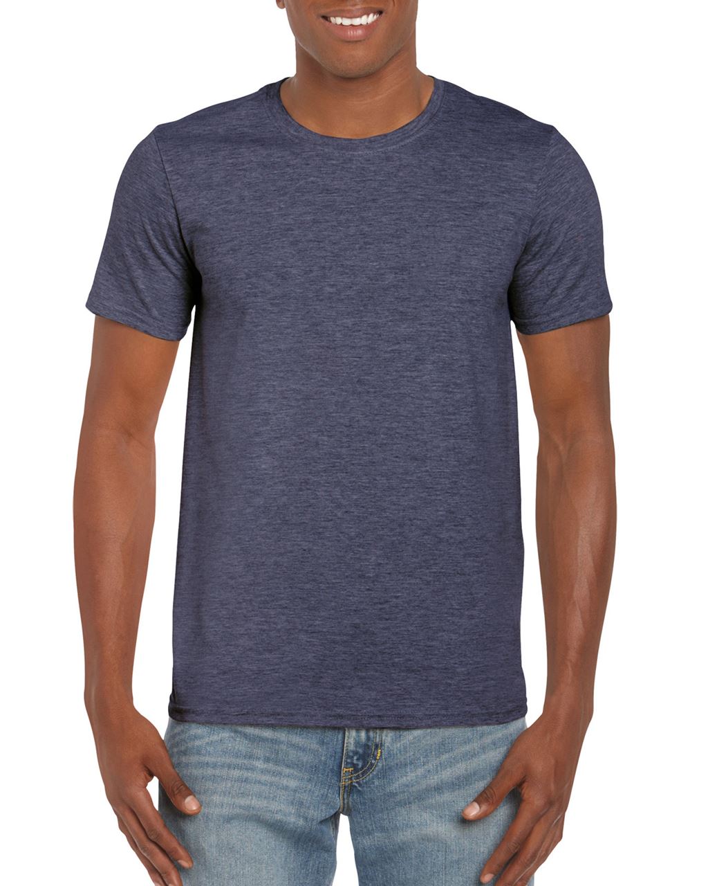 Gildan Softstyle® Adult T-shirt - Gildan Softstyle® Adult T-shirt - Heather Navy