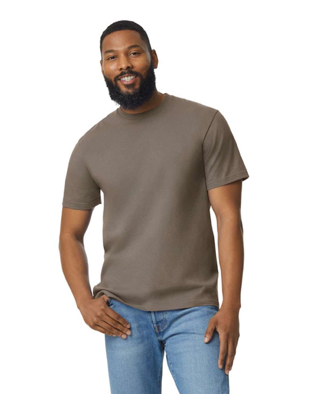 Gildan Softstyle® Midweight Adult T-shirt - brown