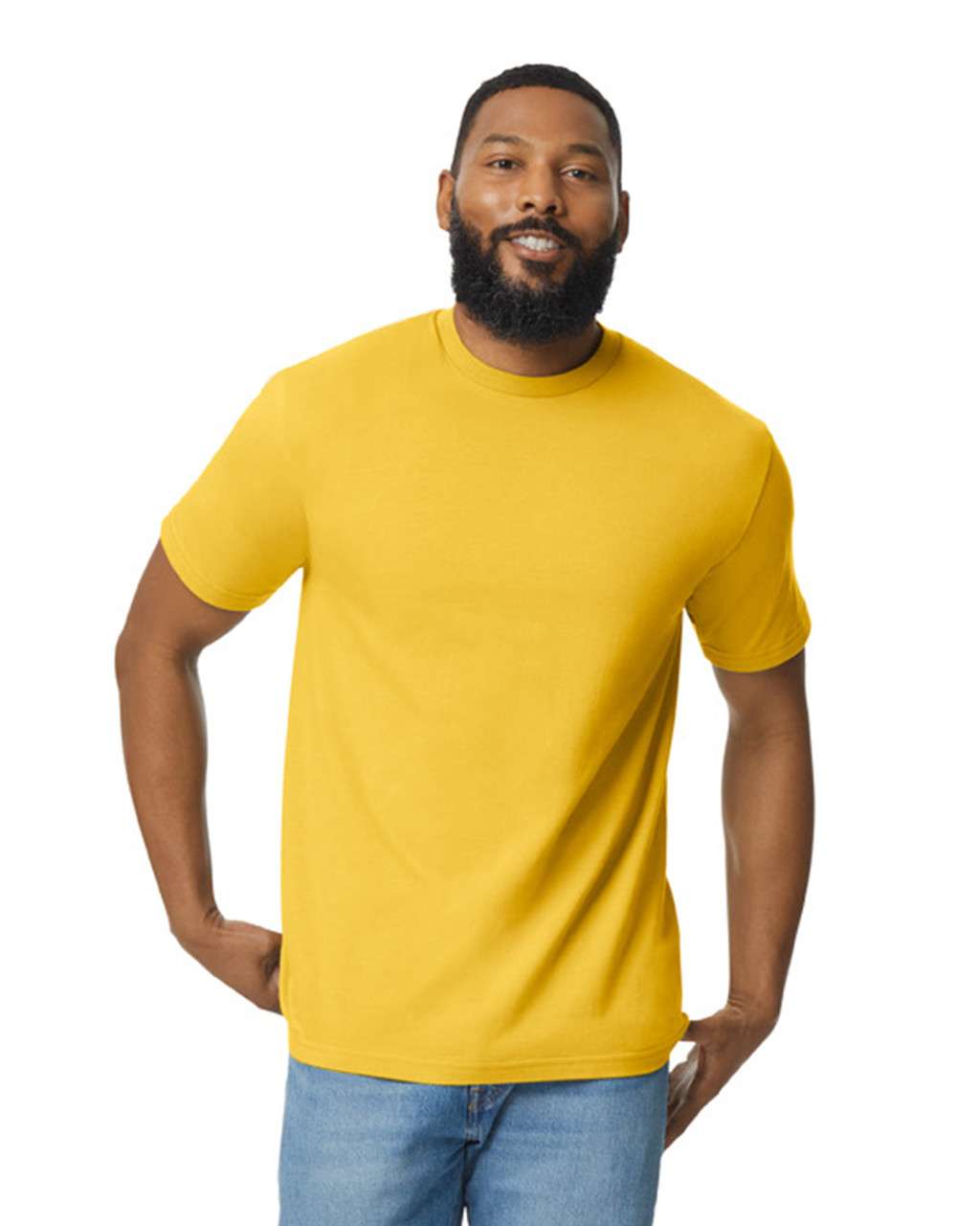 Gildan Softstyle® Midweight Adult T-shirt - žlutá