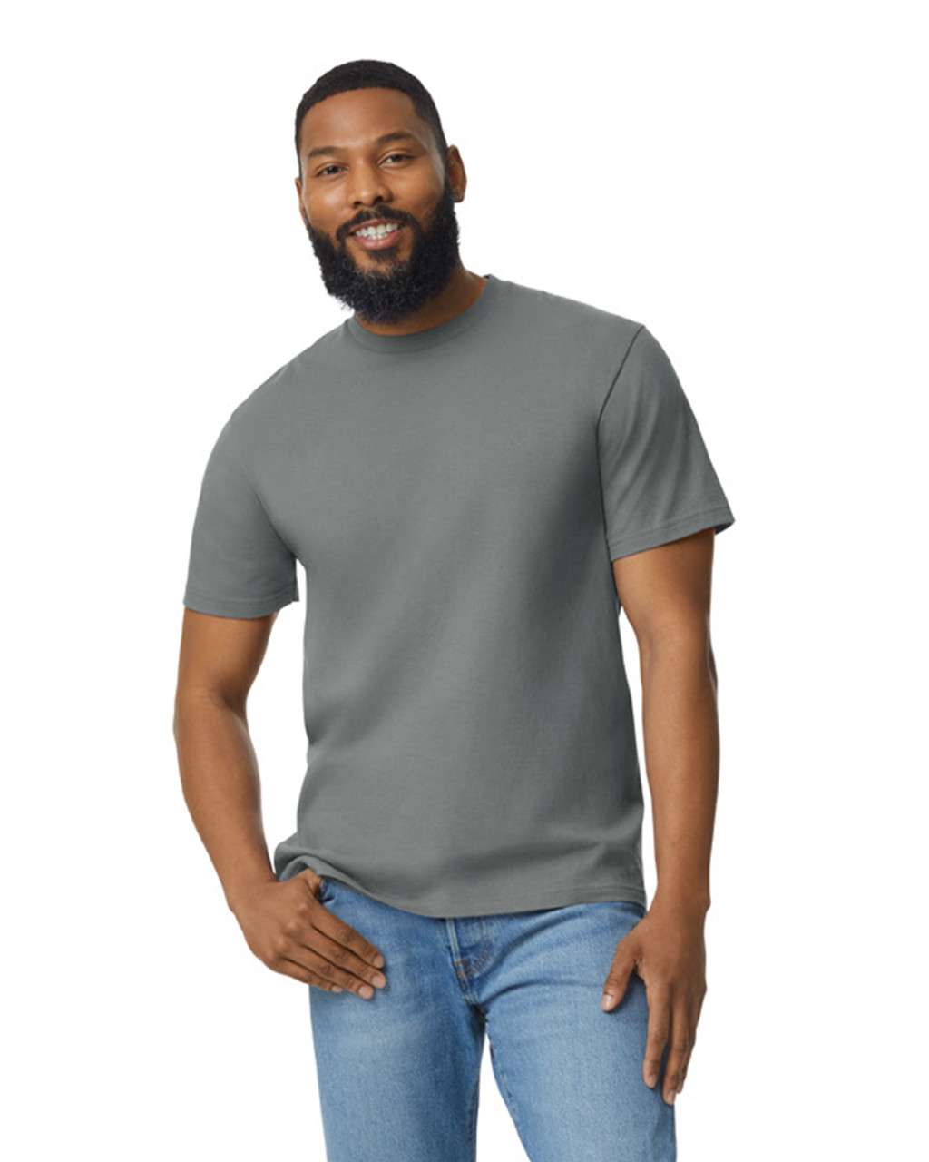 Gildan Softstyle® Midweight Adult T-shirt - Grau