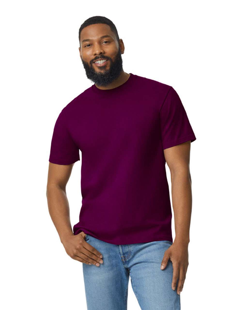 Gildan Softstyle® Midweight Adult T-shirt - Gildan Softstyle® Midweight Adult T-shirt - Maroon