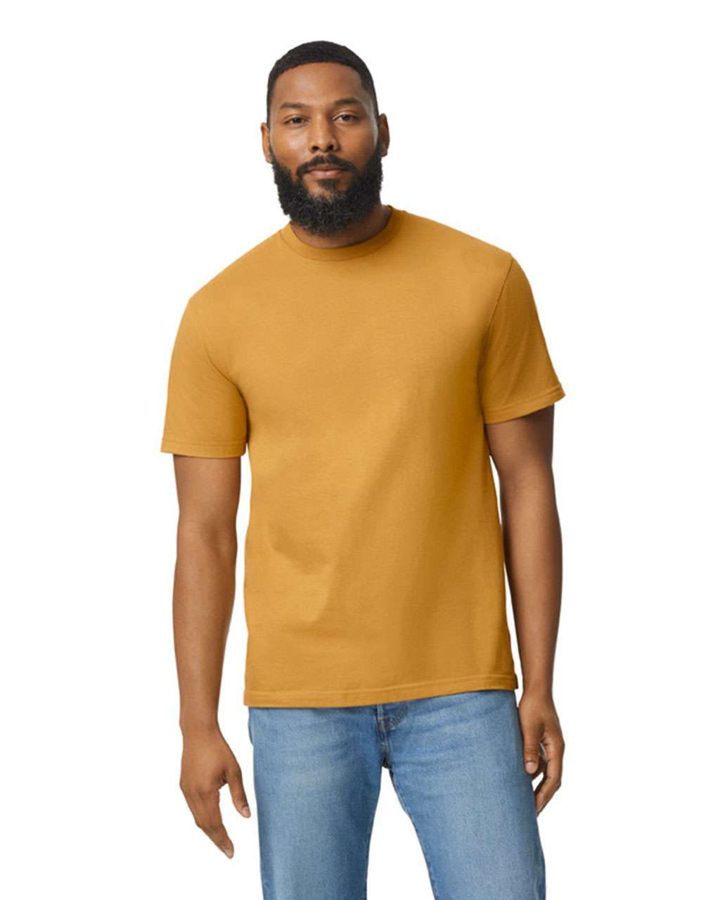 Gildan Softstyle® Midweight Adult T-shirt - hnedá