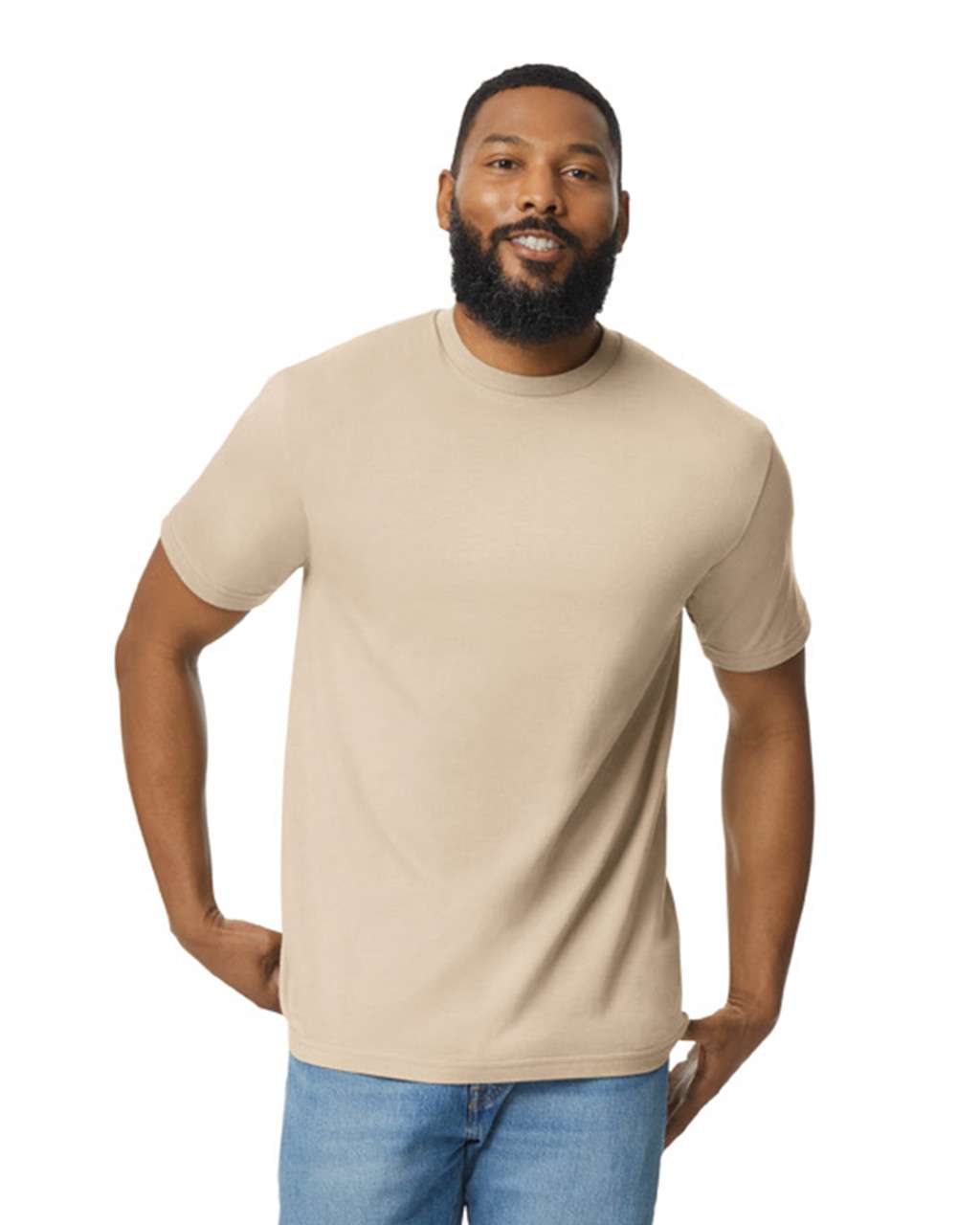 Gildan Softstyle® Midweight Adult T-shirt - hnědá