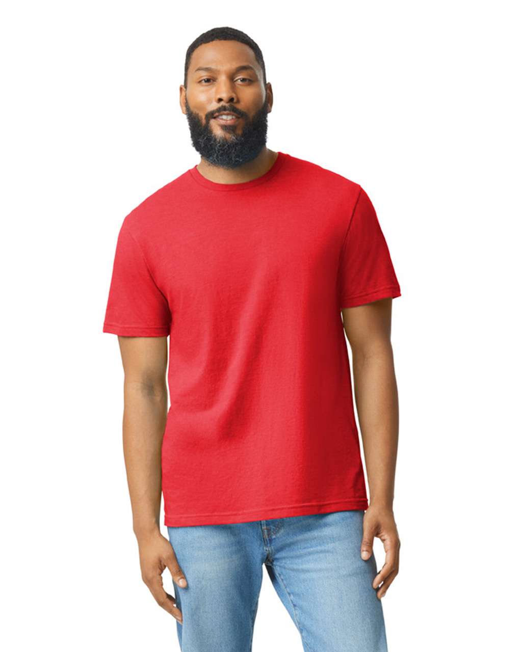 Gildan Softstyle® Cvc Adult T-shirt - Gildan Softstyle® Cvc Adult T-shirt - Red