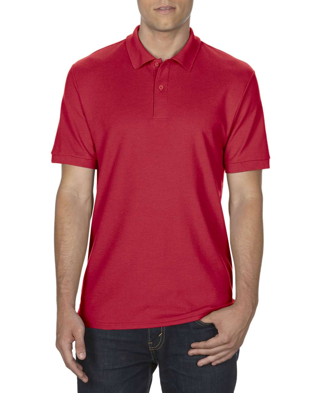 Gildan Dryblend® Adult Double PiquÉ Polo - červená