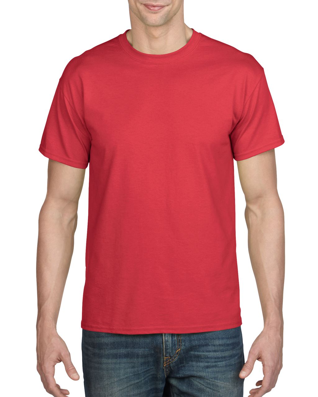 Gildan Dryblend® Adult T-shirt - červená