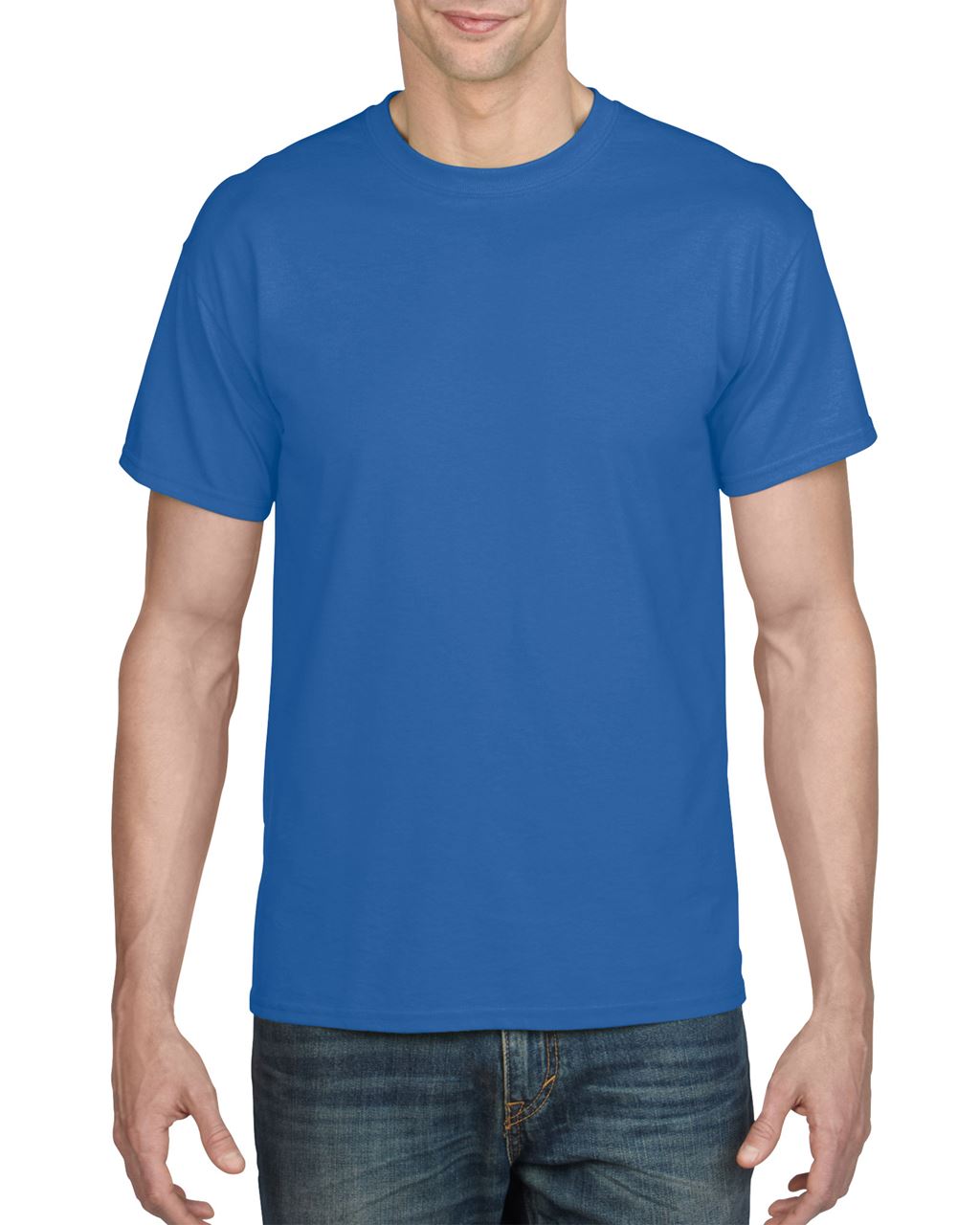 Gildan Dryblend® Adult T-shirt - modrá