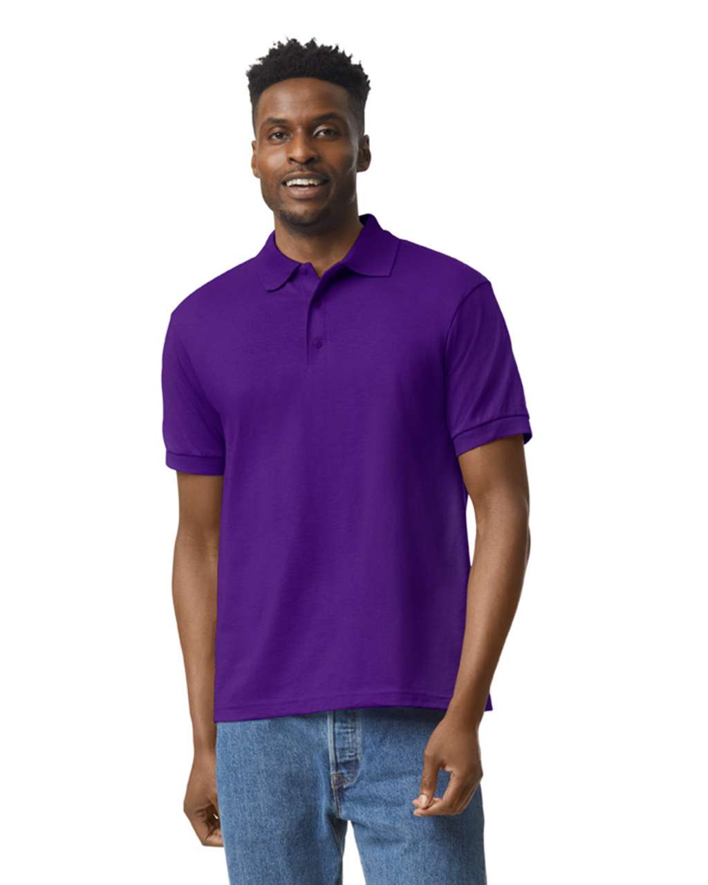 Gildan Dryblend® Adult Jersey Polo - New Model - Gildan Dryblend® Adult Jersey Polo - New Model - Purple