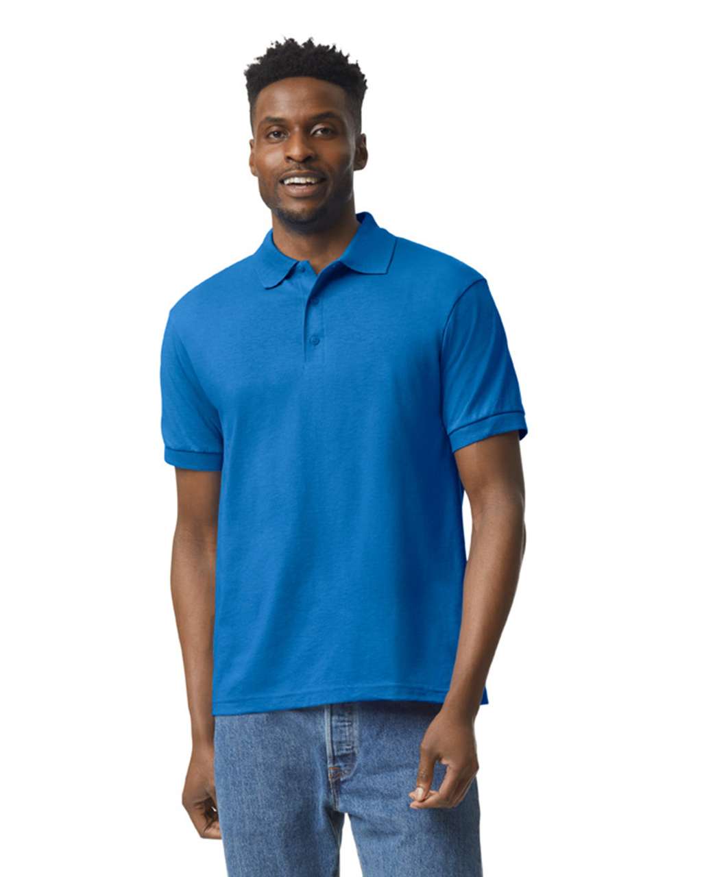 Gildan Dryblend® Adult Jersey Polo - New Model - Gildan Dryblend® Adult Jersey Polo - New Model - Royal