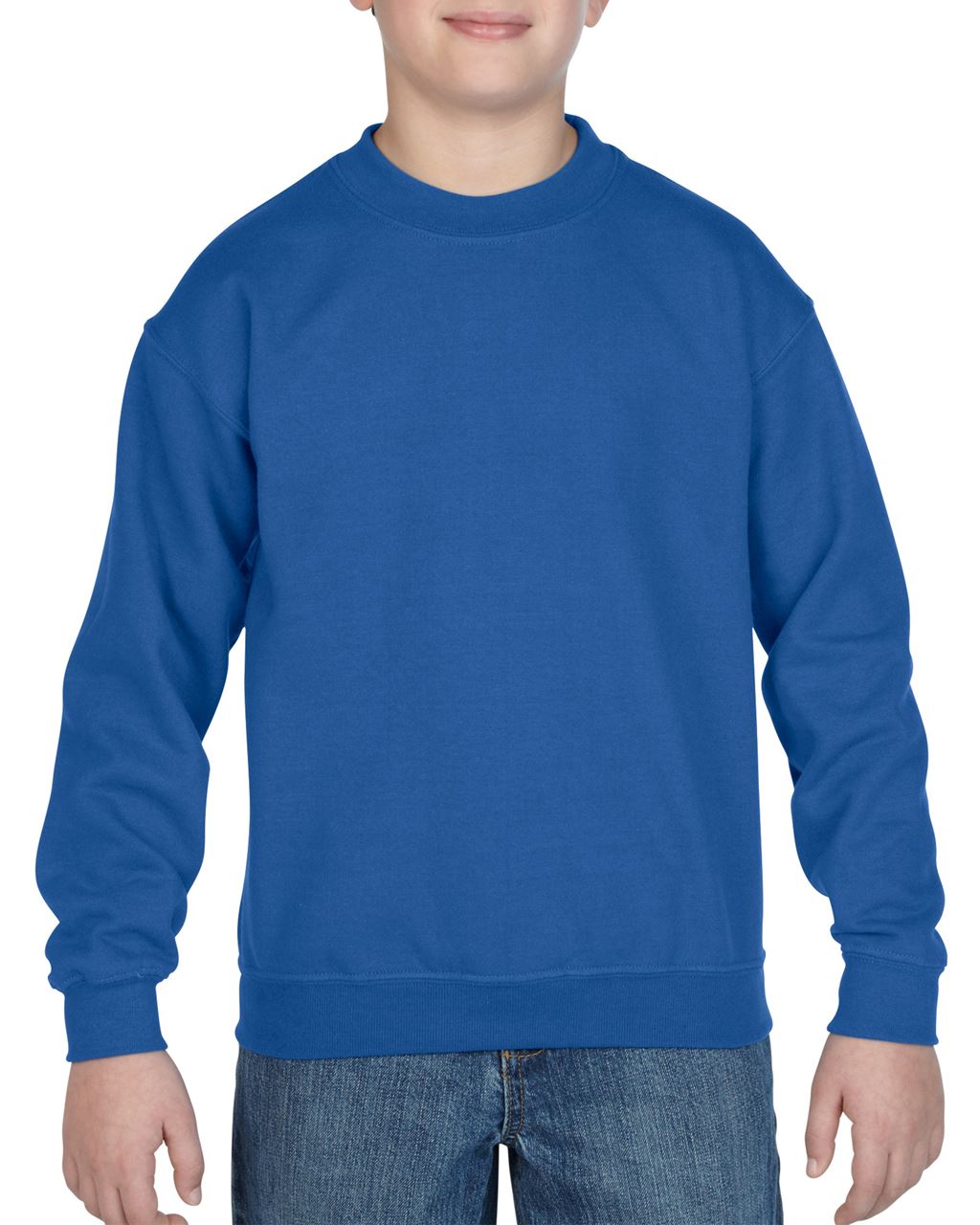 Gildan Heavy Blend™ Youth Crewneck Sweatshirt - blue