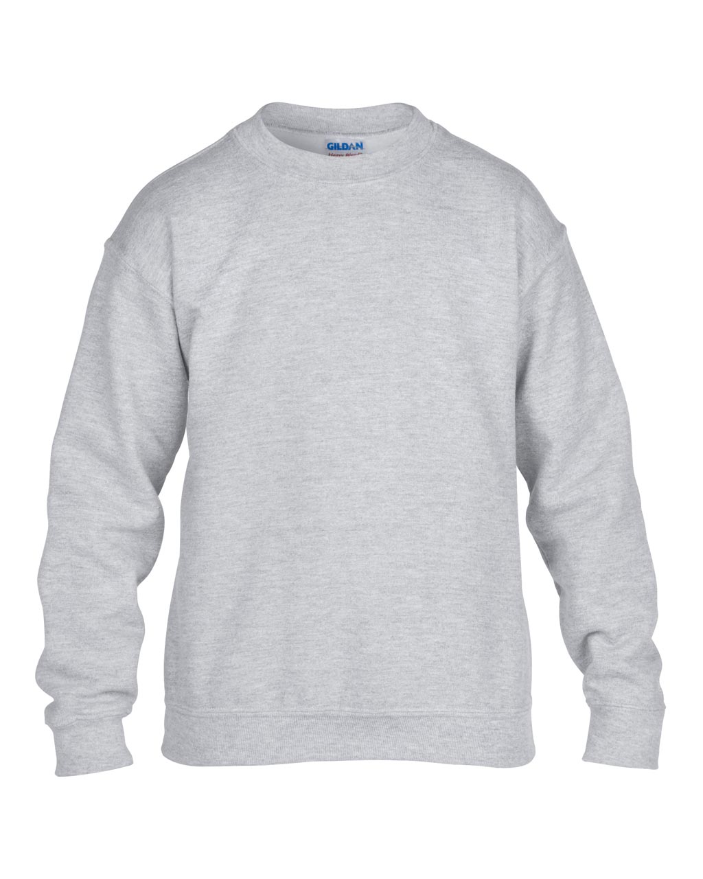 Gildan Heavy Blend™ Youth Crewneck Sweatshirt mikina - šedá