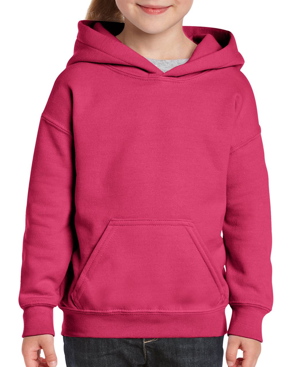 Gildan Heavy Blend™ Youth Hooded Sweatshirt mikina - Gildan Heavy Blend™ Youth Hooded Sweatshirt mikina - Heliconia