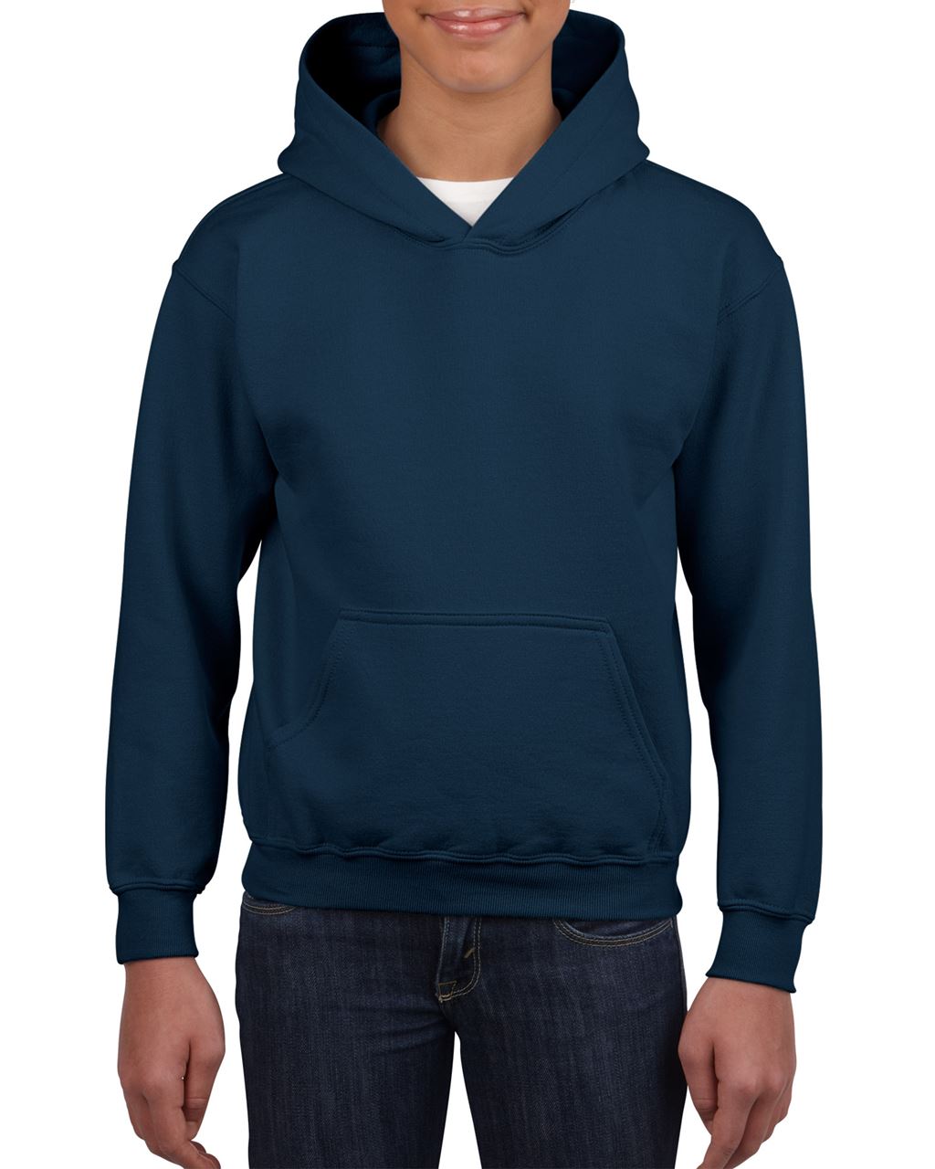 Gildan Heavy Blend™ Youth Hooded Sweatshirt mikina - Gildan Heavy Blend™ Youth Hooded Sweatshirt mikina - Navy