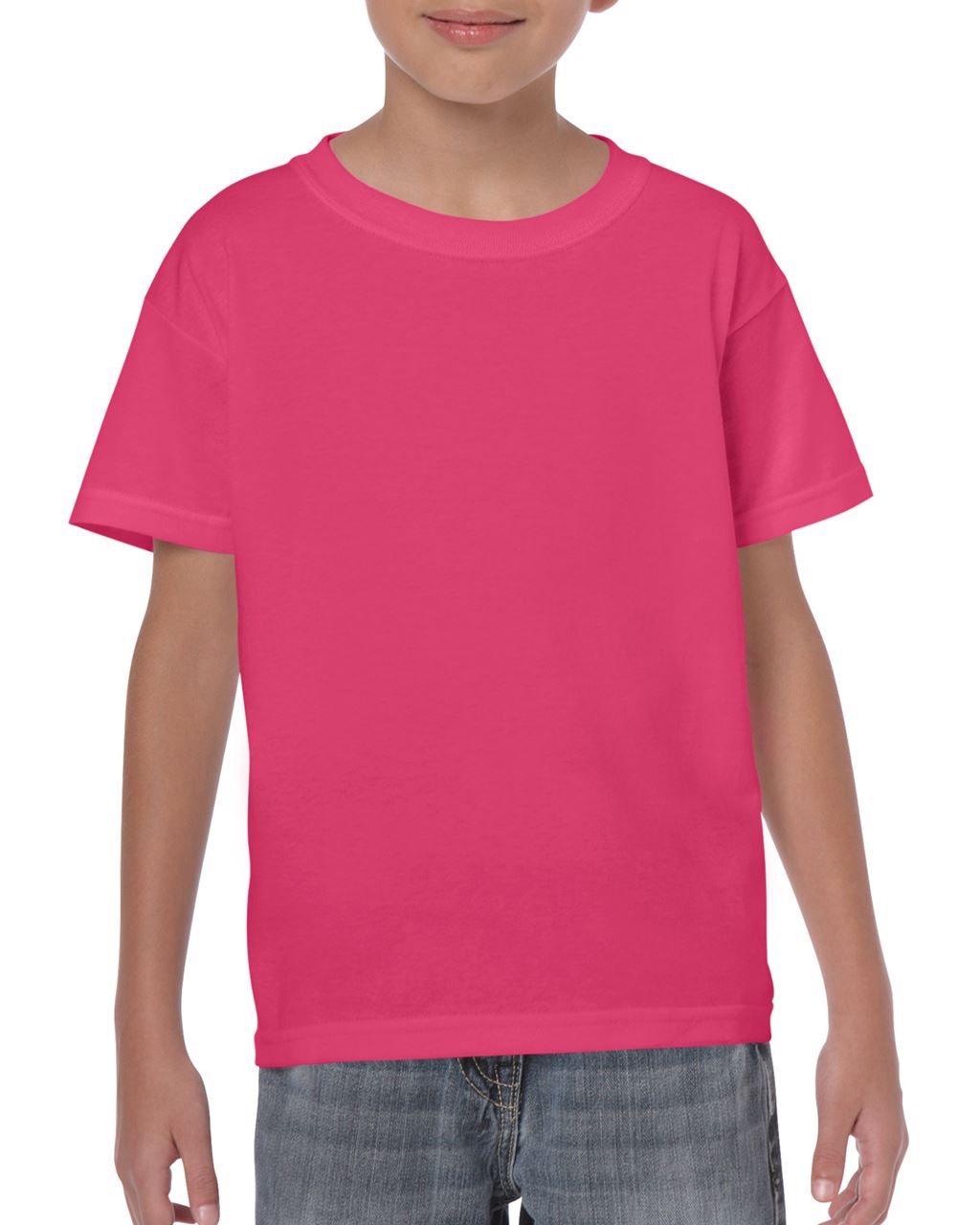 Gildan Heavy Cotton™ Youth T-shirt - ružová